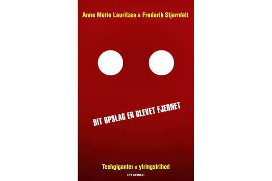 ’Dit opslag er blevet fjernet’, af Anne Mette Lauritzen & Frederik Stjernfelt, Gyldendal.