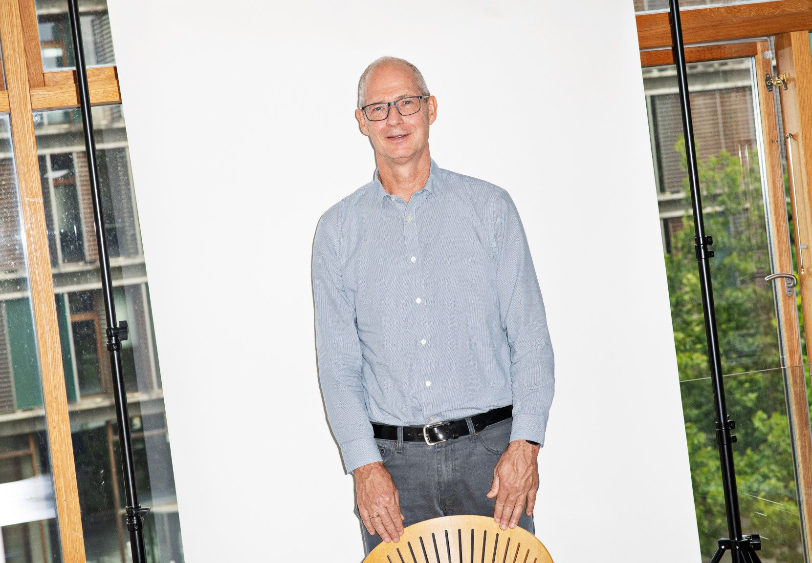 Portrætfoto af Jan Damsgaard