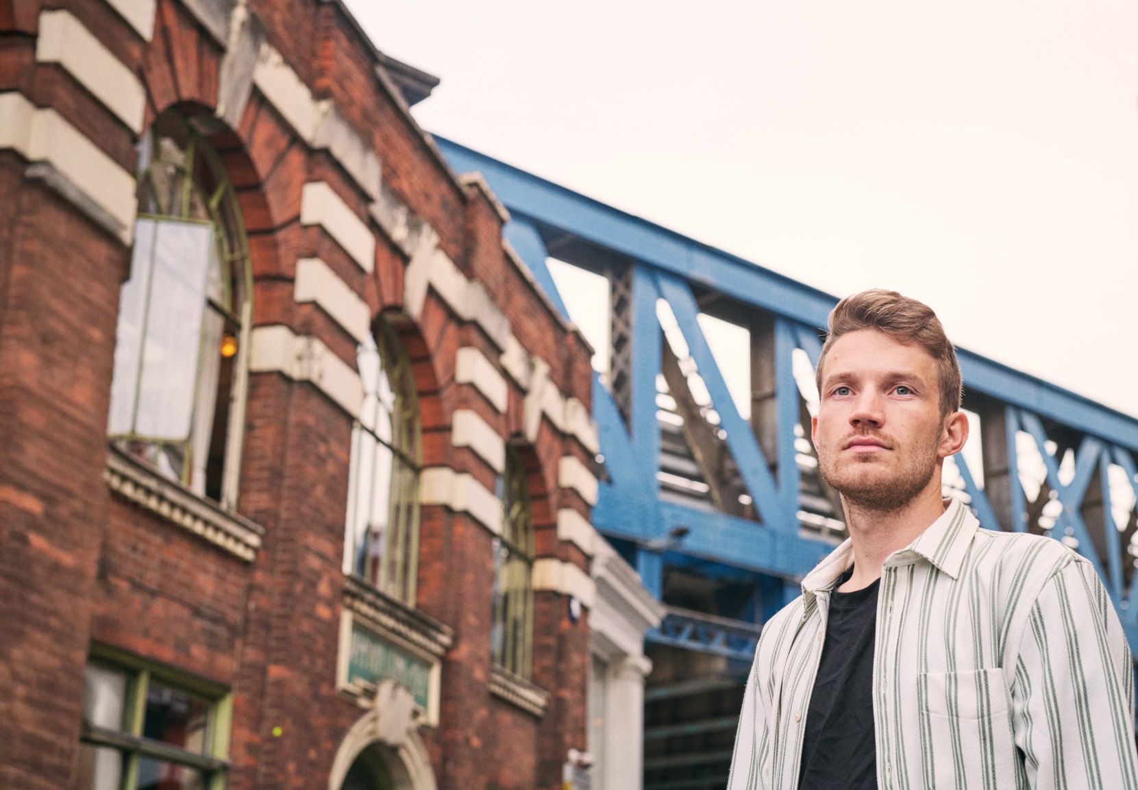 Foto af Victor Skødeberg Christiansen i London