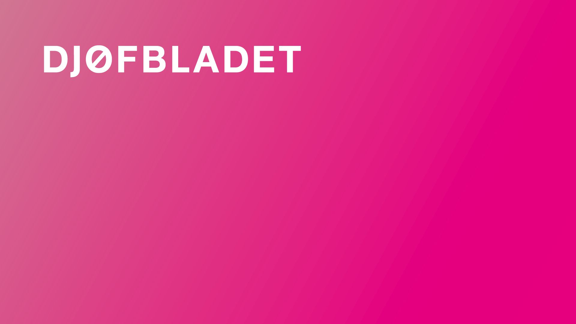 Logo for Djøfbladets serie af oplæste artikler